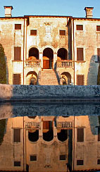 Saloni storici della villa veneta Villa palladiana a Lugo di Vicenza